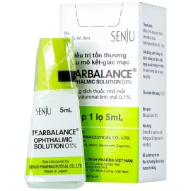 Thuốc nhỏ mắt Tearbalance 0.1% Senju điều trị tổn thương biểu mô kết giác mạc (5ml)