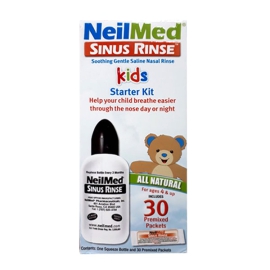 NEILMED SINUS RINSE KIDS STARTER KIT (BÌNH + GÓI)