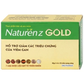 Viên nang cứng Naturenz Gold DHG Pharma hỗ trợ giảm các triệu chứng viêm gan