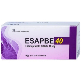 Thuốc Esapbe 40mg Sterling Healthcare điều trị trào ngược dạ dày (3 vỉ x 10 viên)