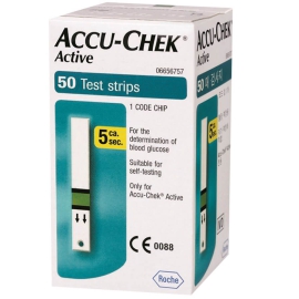  Que Thử Đường Huyết ACCU-CHECK ACTIVE (50 Que)