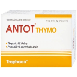 Dung dịch uống Antot Thymo Traphaco tăng cường sức đề kháng (20 ống x 10ml)
