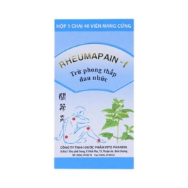 Thuốc Rheumapain-F Fito hỗ trợ điều trị viêm đa khớp dạng thấp (40 viên)