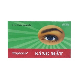 Thuốc Sáng Mắt Traphaco điều trị các bệnh về mắt (3 vỉ x 10 viên)