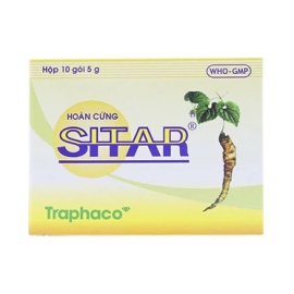 Thuốc Sitar Traphaco điều trị rối loạn tiêu hóa, chán ăn (5g x 10 gói)