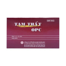 Thuốc Tam Thất OPC điều trị các chứng xuất huyết (20 viên)