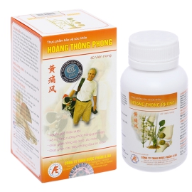 Viên uống Hoàng Thống Phong IMC giúp giảm nguy cơ tái phát cơn Gout cấp (60 viên)
