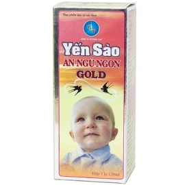 Siro Yến Sào ăn ngủ ngon Gold G&P France (120ml)