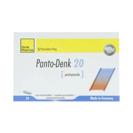 Thuốc Panto-Denk 20mg Denk điều trị bệnh trào ngược nhẹ (2 vỉ x 14 viên)