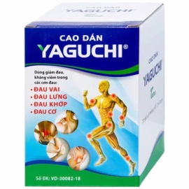 Cao dán Yaguchi Tatra giảm đau, kháng viêm (5 miếng)