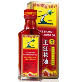 Dầu Hoa Hồng Hiệu Cây Búa Leung Kai Fook hỗ trợ giảm đau cơ, đau khớp, vết bầm tím (35ml)