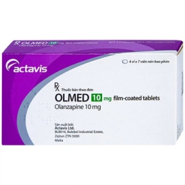 Thuốc Olmed 10mg Actavis điều trị chống loạn thần (28 viên)