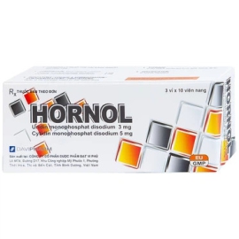 Thuốc Hornol Đạt Vi Phú điều trị chứng đau dây thần kinh mặt (3 vỉ x 10 viên)