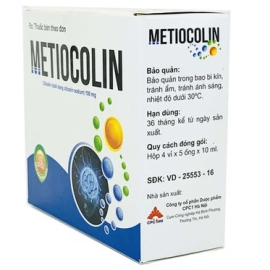 Thuốc Metiocolin 100mg CPC1 Hà Nội cho trẻ có trí tuệ kém (20 ống x 10ml)