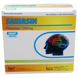 Thuốc Saihasin 1200mg Hà Tây điều trị thiếu máu cục bộ (20 ống x 10ml)