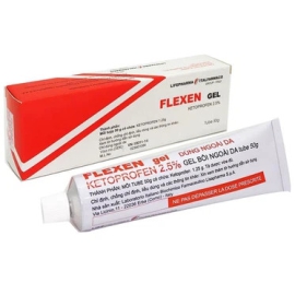 Gel bôi ngoài da Flexen Gel Farma Glow hỗ trợ điều trị gút và các bệnh xương khớp (50g)