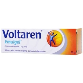 Gel bôi Voltaren Emulgel Novartis hỗ trợ giảm sưng, đau, kháng viêm (20g)