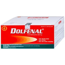 Thuốc Dolfenal 500mg United các chứng đau do thần kinh (25 vỉ x 4 viên)