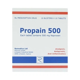 Thuốc Propain 500mg Remedica điều trị viêm khớp dạng thấp (10 vỉ x 10 viên)