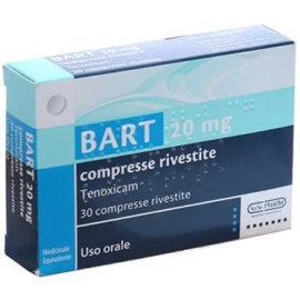 Thuốc Bart 20mg Sosepharm kháng viêm, giúp giảm đau xương khớp (3 vỉ x 10 viên)