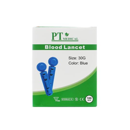 Kim lấy máu PT MEDICAL BLOOD LANCETS hộp 100 cái
