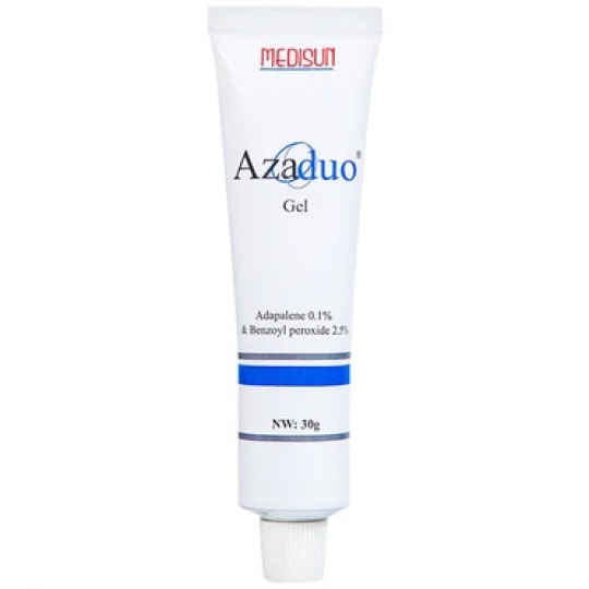 Gel thuốc Azaduo Medisun điều trị mụn trứng cá (30g)