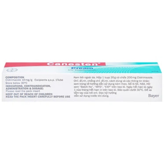 Kem Canesten Encube Ethicals Private điều trị nấm da, nấm men (20g)