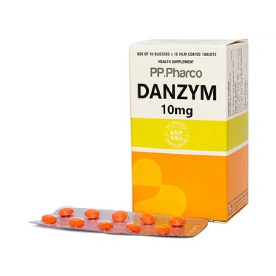 Viên uống Danzym 10mg Usarichpharm hỗ trợ giảm phù nề (100 viên)