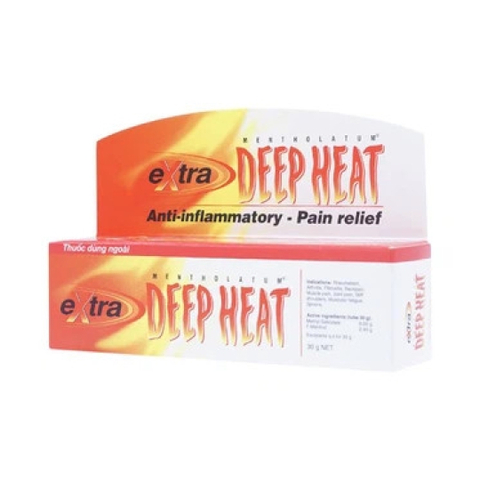 Kem bôi Extra Deep Heat Rohto kháng viêm, giảm đau (30g)
