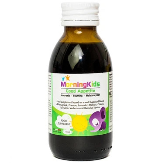 Siro MorningKids Good Appetite hỗ trợ tăng cường tiêu hóa, giúp ăn ngon miệng (125ml)