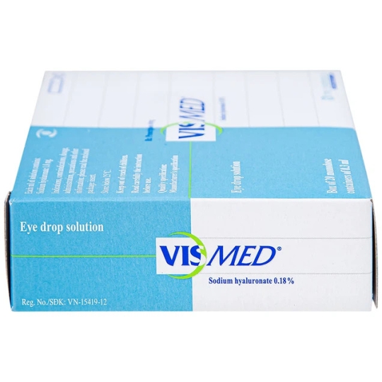 Thuốc nhỏ mắt Vismed TRB Chemedica điều trị viêm giác mạc (0,3ml)