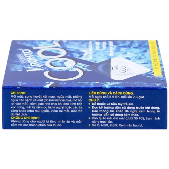 Thuốc nhỏ mắt V.rohto Cool hỗ trợ điều trị mỏi mắt, đỏ mắt, ngứa mắt (12ml)