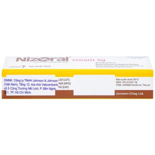 Thuốc Nizoral Cream Olic điều trị nhiễm nấm ngoài da (15g)