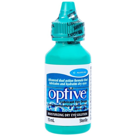 Thuốc nhỏ mắt Optive Allergan giảm nóng, kích ứng mắt (15ml)