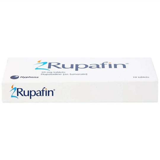 Thuốc Rupafin 10mg Hyphens điều trị viêm mũi dị ứng, mày đay (10 viên)