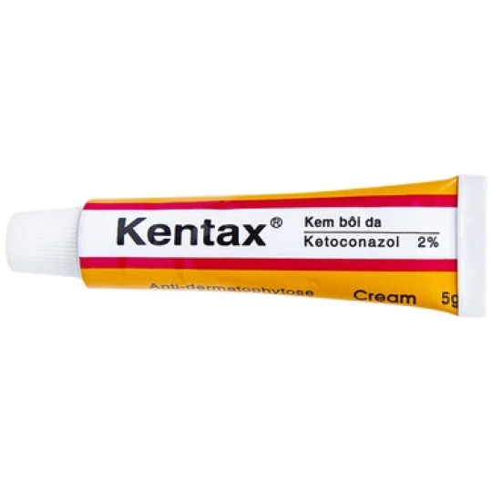 Thuốc kem Kentax DeltaPharm điều trị các bệnh nấm ngoài da (5g)