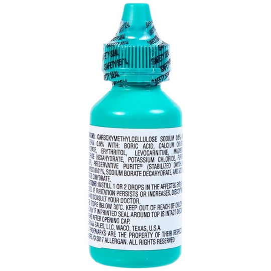 Thuốc nhỏ mắt Optive Allergan giảm nóng, kích ứng mắt (15ml)