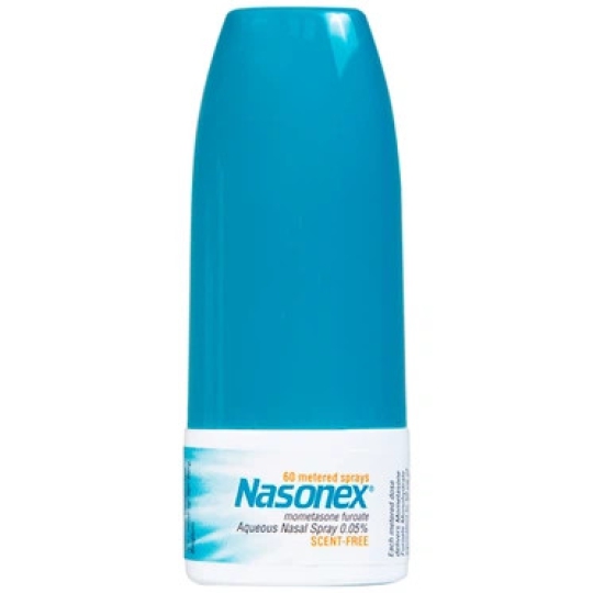 Thuốc xịt mũi Nasonex Bayer điều trị viêm mũi dị ứng (60 liều)