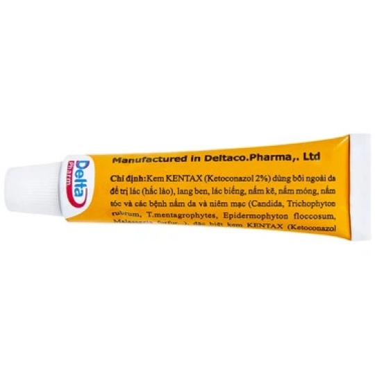 Thuốc kem Kentax DeltaPharm điều trị các bệnh nấm ngoài da (5g)