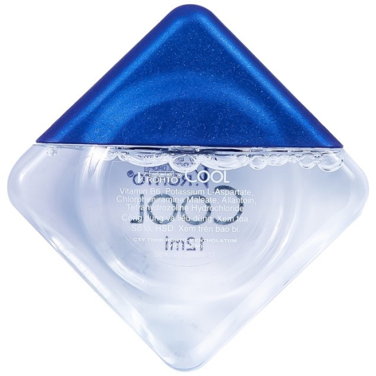 Thuốc nhỏ mắt V.rohto Cool hỗ trợ điều trị mỏi mắt, đỏ mắt, ngứa mắt (12ml)