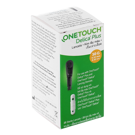 Kim lấy máu ONE TOUCH DELICA PLUS (25 cái)