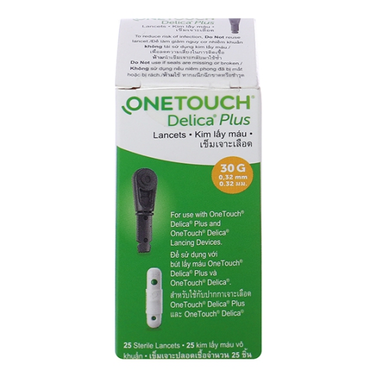 Kim lấy máu ONE TOUCH DELICA PLUS (25 cái)