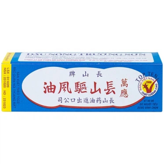 Dầu nóng Trường Sơn hỗ trợ giảm đau nhức, trúng gió, sổ mũi (1 chai x 10ml)