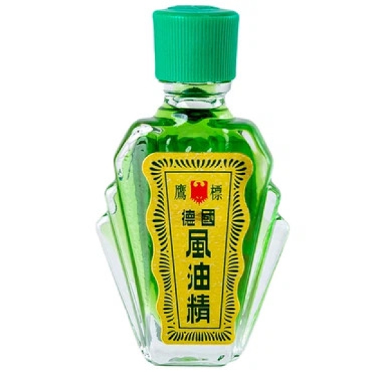 Dầu xanh Con Ó Eagle Brand Medicated Oil Borden giảm đau cho nhiều loại triệu chứng đau (1 chai x 3ml)