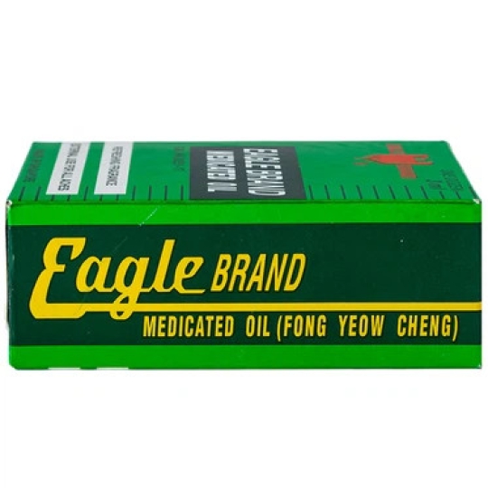 Dầu gió xanh con ó Eagle Brand Midicated Oil giảm nhức đầu, cảm cúm, đau lưng (6ml)