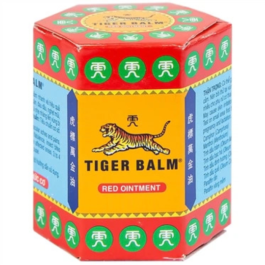 Cao Tiger Balm Red Haw Par giảm đau đầu, nghẹt mũi, đau nhức cơ, bong gân (30g)