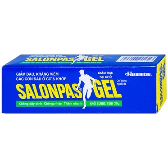 Gel Salonpas Histamitsu giảm đau, kháng viêm cơ khớp (30g)