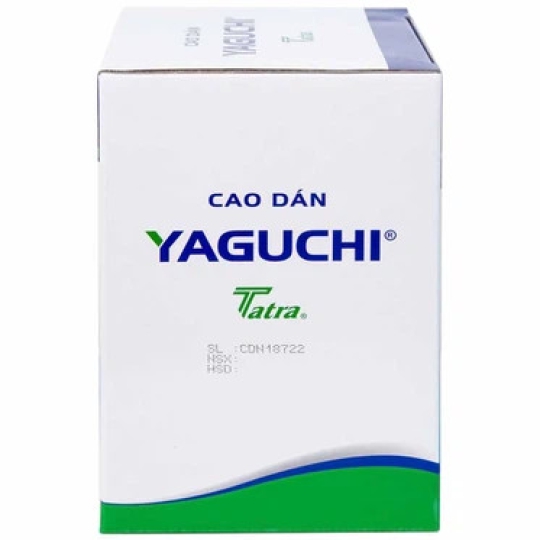 Cao dán Yaguchi Tatra giảm đau, kháng viêm (5 miếng)